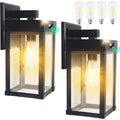 3‑Mode Motion Sensor Waterproof Solar Outdoor Wall Lantern